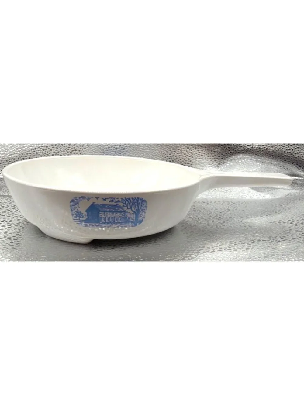 Vintage Corning Ware Blue Colonial House Amana Radarware Microwave Browning Skil